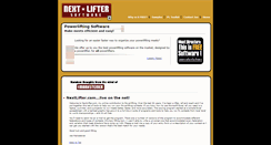 Desktop Screenshot of nextlifter.com